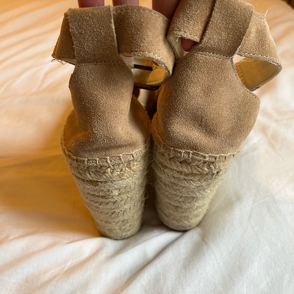 soludos positano platform wedge 7.5 comfort espadrilles - Picture 11 of 16